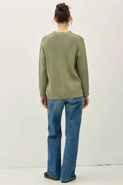 Kasey Oversized Sweater - Fern