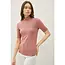 Clarke Mockneck Knit Top - Mauve