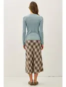 Flynn Knit Sweater - Slate Blue Flynn Knit Sweater - Slate Blue