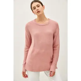 Winslet Boyfriend Sweater - Apricot