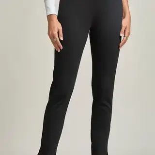 Amy Magic High Waisted 28" Skinny Pants - Black