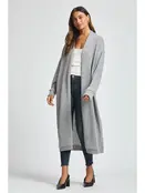 Alyssa Long  Cardigan - Grey Alyssa Long  Cardigan - Grey
