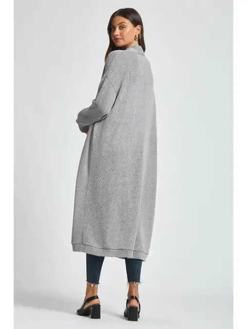 Alyssa Long  Cardigan - Grey Alyssa Long  Cardigan - Grey