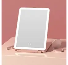 Rechargeable Travel Led Makeup Vanity Mirror Tablet