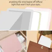 Rechargeable Travel Led Makeup Vanity Mirror Tablet