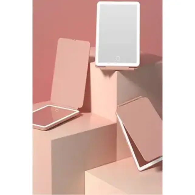 Rechargeable Travel Led Makeup Vanity Mirror Tablet