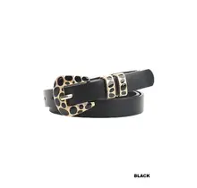 Leopard Buckle Belt
