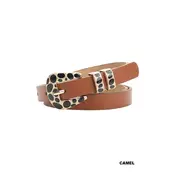 Leopard Buckle Belt