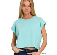 Bree Cotton Short Sleeve Tee