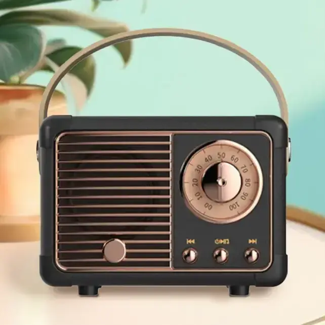 Retro Mini Wireless Bluetooth Speaker