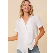 Brooklyn Button Down Shirt - White