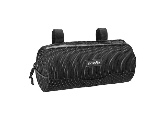 Electra Reflective Charcoal Cylinder Handlebar Bag