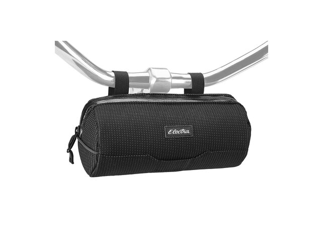 Electra Reflective Charcoal Cylinder Handlebar Bag