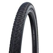 Schwalbe, Marathon E-Plus, Hybrid Tire, Wire, Clincher, Addix E, TwinSkin, 67TPI, Black Reflective
