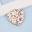 Travel Pocket Compact Handheld Floral Mirror