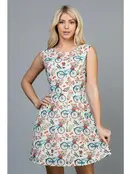 Bicycle Print Dress