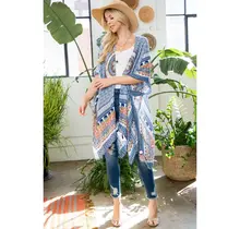 Bohemian Print Kimono