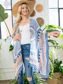Bohemian Print Kimono