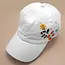 Jossyln By Wall to Wall Embroidery Floral Baseball Cap Hat