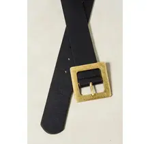 Classic Oversized Square Buckle Belts