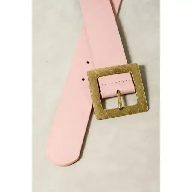 Classic Oversized Square Buckle Belts