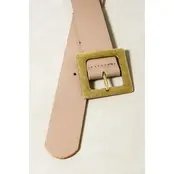 Classic Oversized Square Buckle Belts