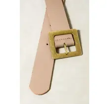 Classic Oversized Square Buckle Belts