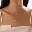 18K Stainless Steel Tarnish Free Heart Necklace | 40NK9566
