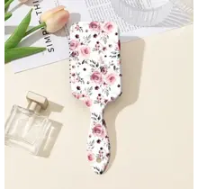 Large Detangle Paddle Hair Brush Comb | 40HC100 - Pink Rose