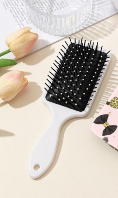 Large Detangle Paddle Hair Brush Comb | 40HC100 - Pink Rose