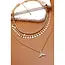 Mermaid Tail Rhinestone Pendant Necklace | 31N21093
