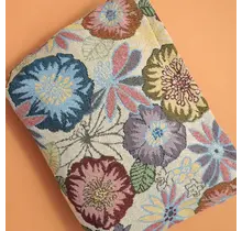 Travel Floral Cosmetic Makeup Pouch | 40P580 - Flower