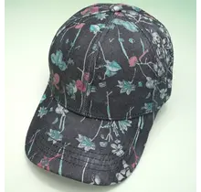 Floral Jean Casual Baseball Cap | 40HW741 - Black