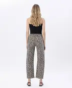 Kate High Rise Leopard Print Barrel Jeans