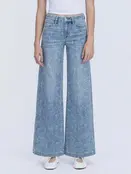 Olivia High Rise Floral Print Wide Leg