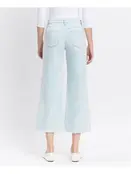 Olivia High Rise Crop Wide Leg Jeans - Light