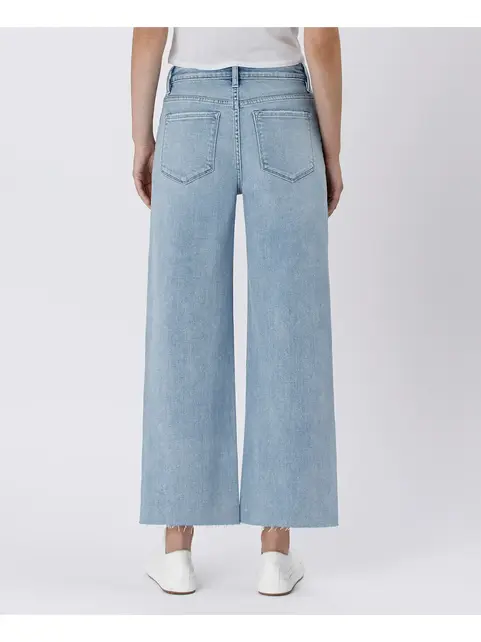 Olivia High Rise Light Wash Wide Leg Jeans