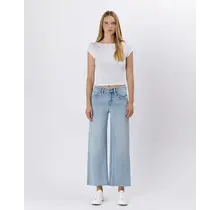 Olivia High Rise Light Wash Wide Leg Jeans