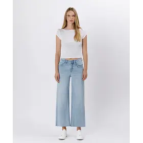 Olivia High Rise Light Wash Wide Leg Jeans