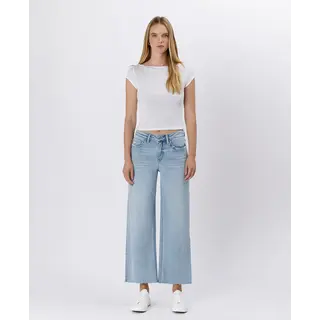 Olivia High Rise Light Wash Wide Leg Jeans