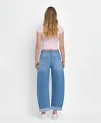 Kate Double Cuffed Barrel Jeans