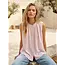 Siara Flowy Sleeveless Top - Pink
