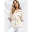 Sanvika Zip Utility Blouse - Beige