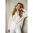 Shery Sheer Floral Blouse - White