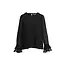 Nia Sheer Ruffle Blouse