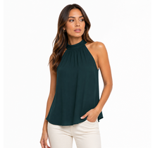 Neiva Mock Neck Halter Top