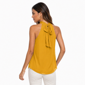 Neiva Mock Neck Halter Top
