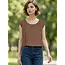 James Linen Sleeveless Top