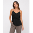 Nahilla Woven Cami - Black