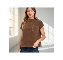 Jaleo Chenille Waffle Sweater